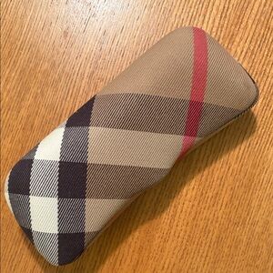 Burberry Glasses Case Sunglasses Canvas Hard Case